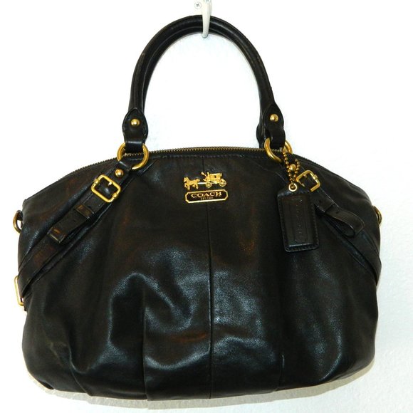 Coach Leather Satchel - Picture 1 of 12